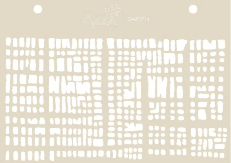 Gabarit texture 'Tout en douceur' (1 planche)