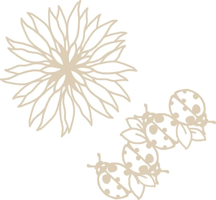 Randschablonen 'Fauna und Flora'