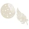 Gabarits bordure 'Plumes'