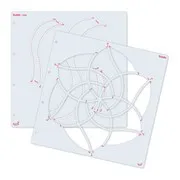 Duo de gabarits photo Mixte 30x30 'Dublin'