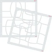 Duo de gabarits photo 30x30 'Sintra'