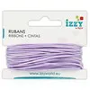 Cordon ciré 1mmx10m Lilas