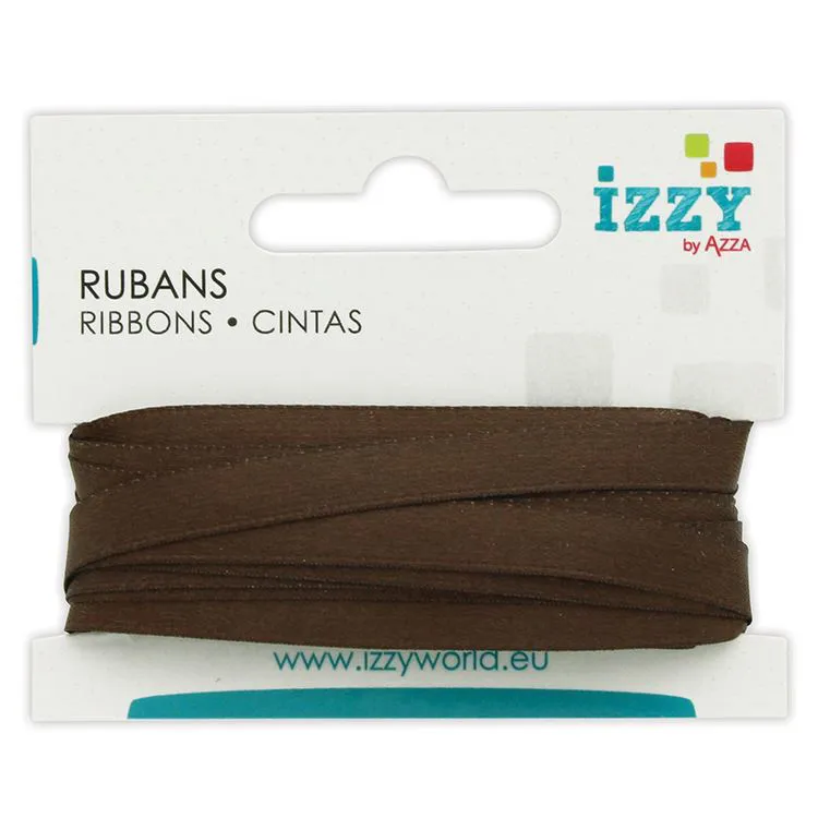 Satinband 'Braun' (6mmx5m)