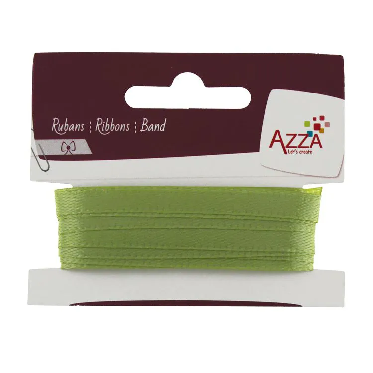 Ruban Satin 6mmx5M 'Vert pâle' 