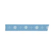 Ruban satin imprimé 'Etiquettes cadeaux' (8mmx5m)