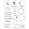 Diamantstempel 'Mini Worte'