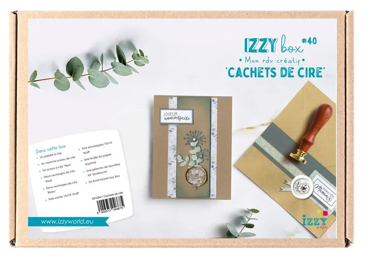 Izzy Box 'Cachets de cire'