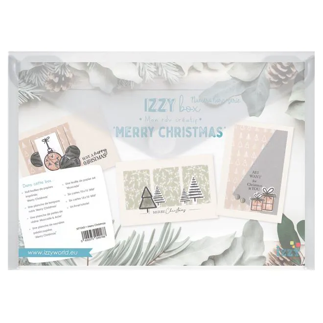 Izzy Box 'Merry Christmas ' 