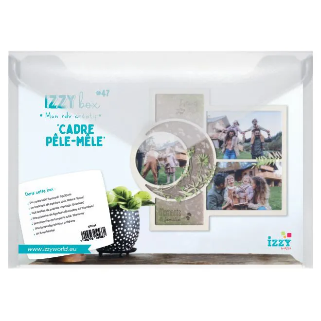 Izzy Box 'Cadre p&ecirc;le-m&ecirc;le'