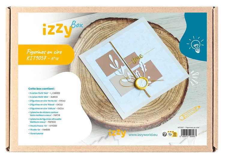 Izzy box 'Figurines en cire' 