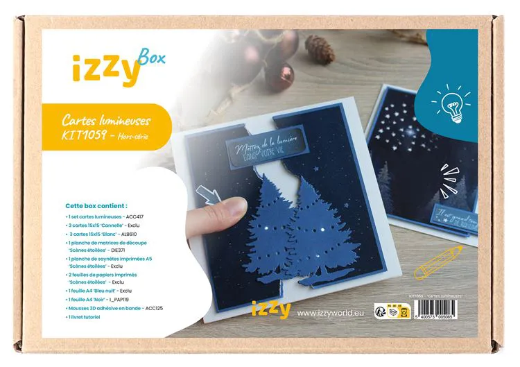 Izzy box 'Cartes lumineuses'