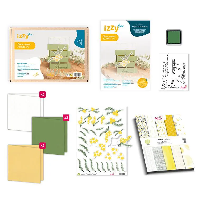 Izzy Box 'Cartes tressées'