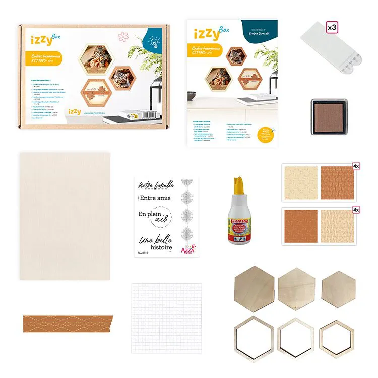 Izzy Box 'Sechseckige Rahmen'