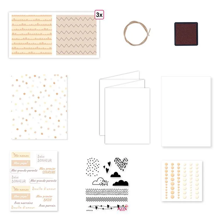 Izzy Kit Leporello Album 'Geburt'