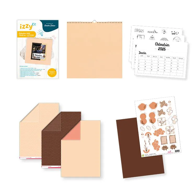 Kit express 'Calendrier 30x30 cm - 2026'