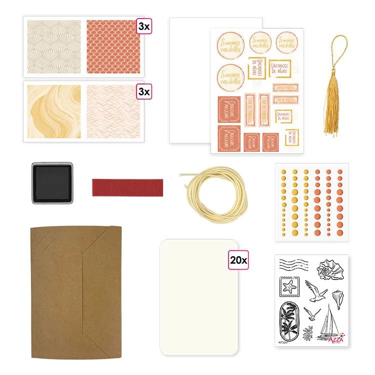 Izzy kit 'Cartes postales'