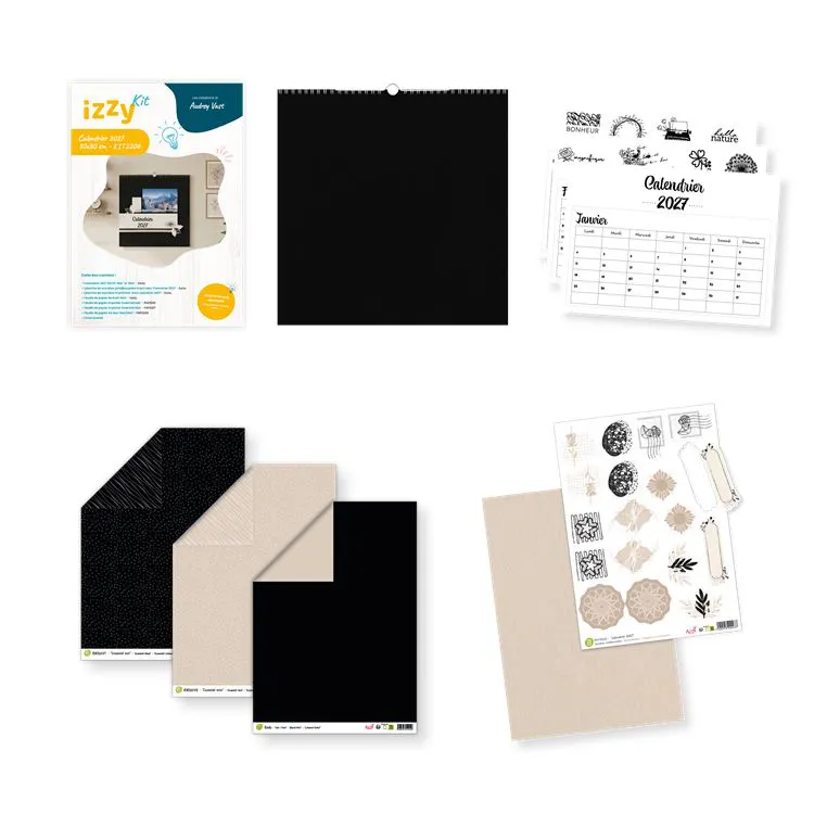 Izzy Kit 'Calendrier 30x30 cm - 2027'  
