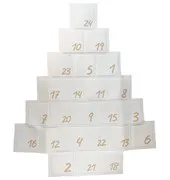Projet Calendrier de l'Avent 2026 - Sapin feutrine
