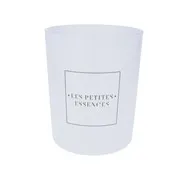 Kerzenglas 180 g - Mattweiß