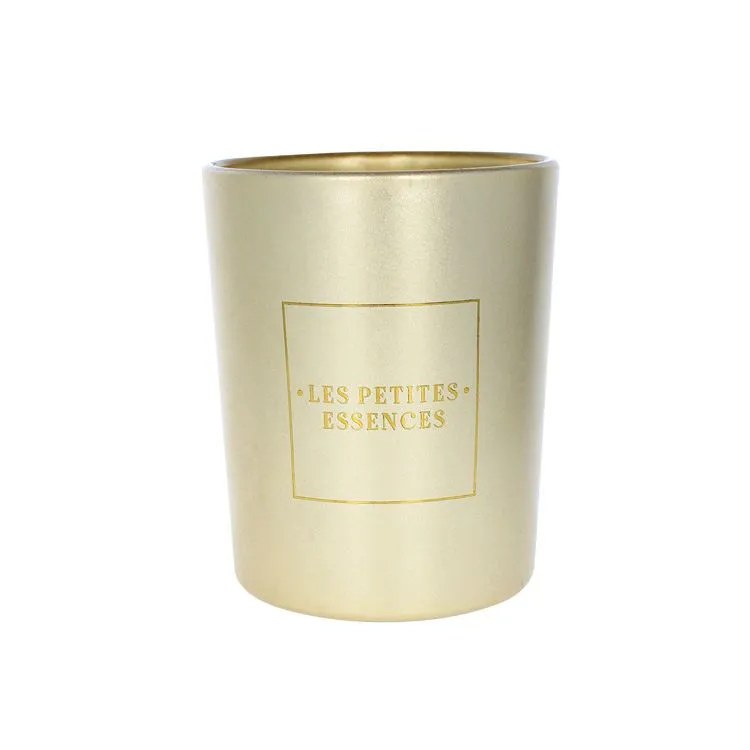 Kerzenglas 180 g ' Matt Gold