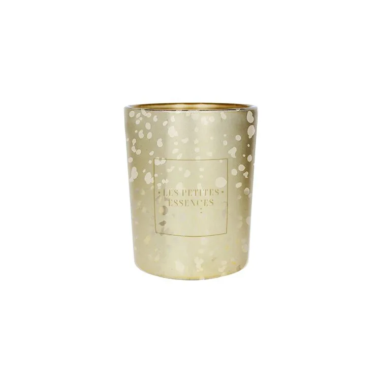 Kerzenglas 180 g ' Gl&auml;nzendes Gold