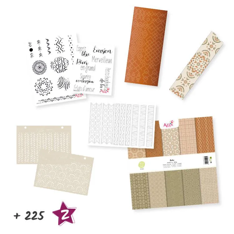 Panier promotionnel 'Boho'