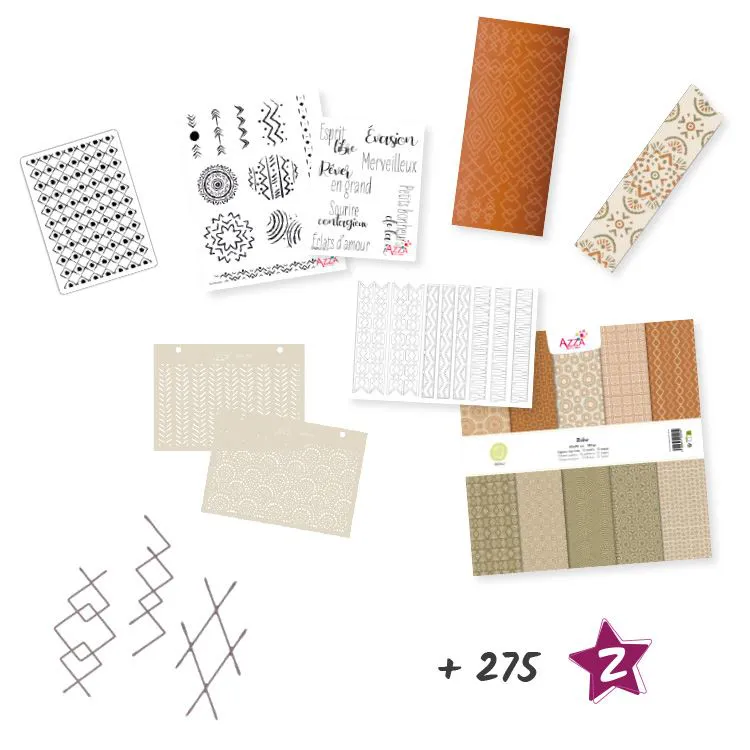Panier promotionnel XL 'Boho'
