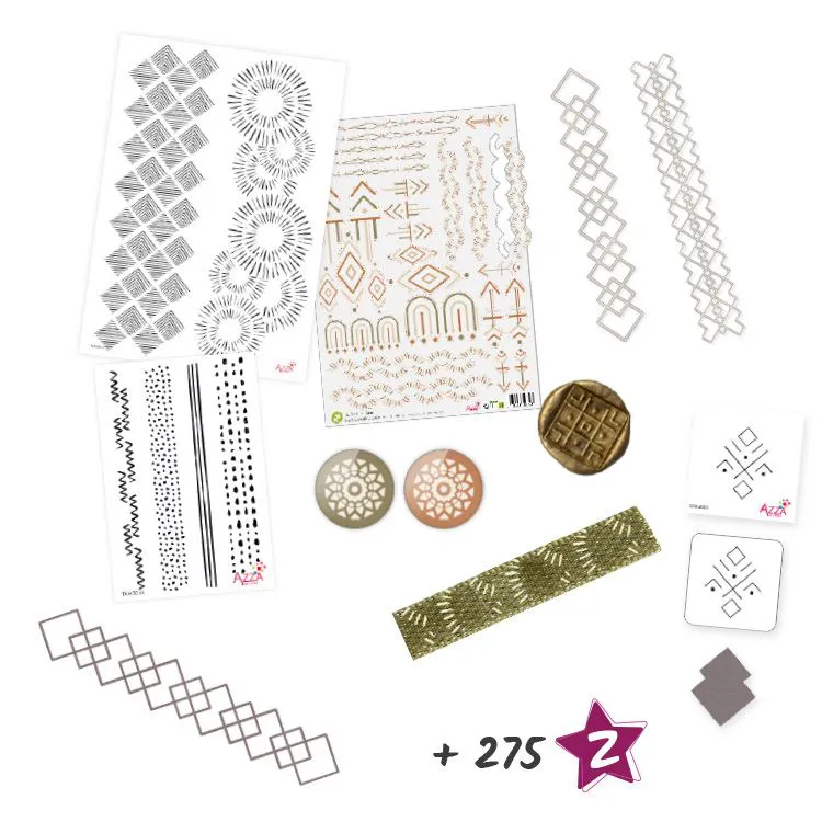 Panier promotionnel XL 'Boho 2'