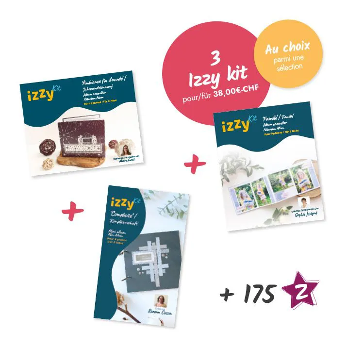 Panier promo "3 izzy kit"