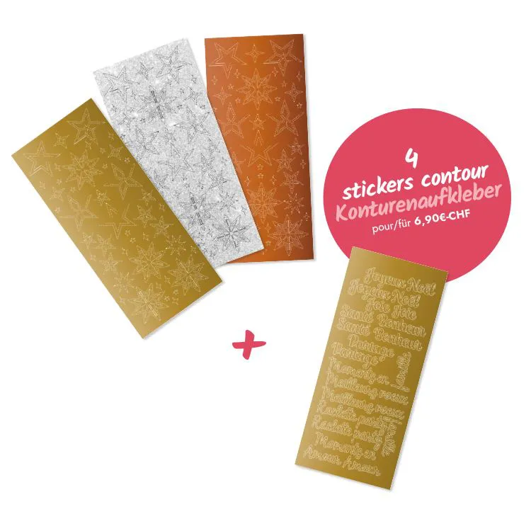 Panier promo 'Sticker étoiles & noël'