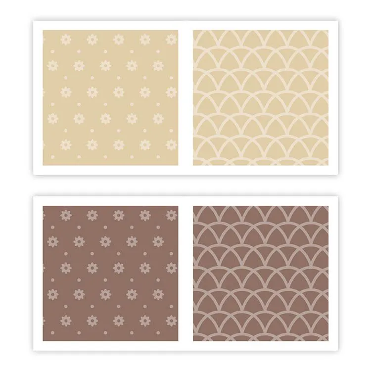 Designpapier A4 'Essentiell Beige' (8 Stk.)