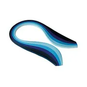 Set Quilling-Papier 'Blau'