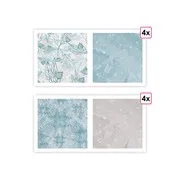 Papiers imprimés 'Faune et flore' (8f)