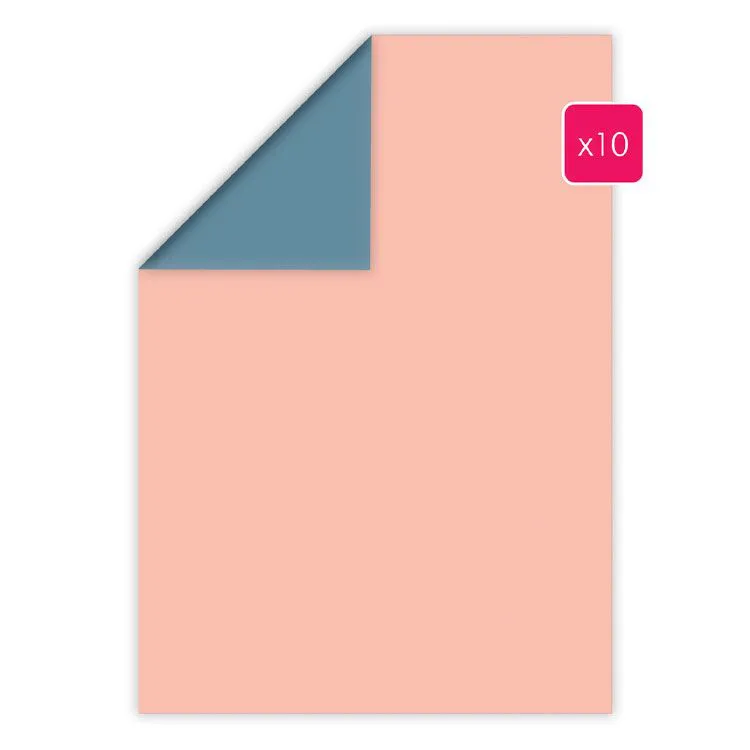 Papier A4 duo 10p 'Sakura - Fuji' (10f) 
