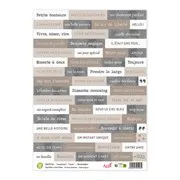 Motivpapier 'Buchstaben'