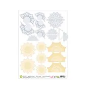 "Vorgestanztes Motivpapier 'Künstlerische Symbole'