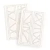 Figurines silhouette A4 'Casablanca-carton' (2pcs)