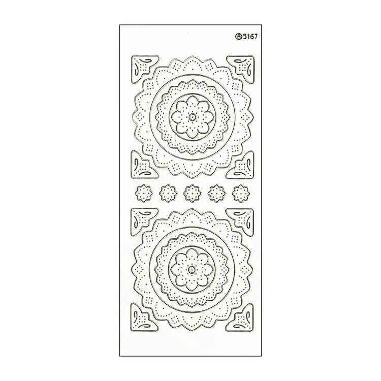 Sticker contour 'Symboles artistiques'