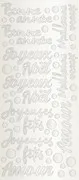 Selbstklebendes Sticker-Set 'Mts feuilles d'or'