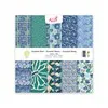 Bloc de papiers 'Essentiel fleuri' (30x30cm) (10f)