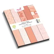 Bloc de papiers imprimés 'Lapins de Pâques' (A4)