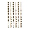 Perles de résine 'Or' (sans paillettes)