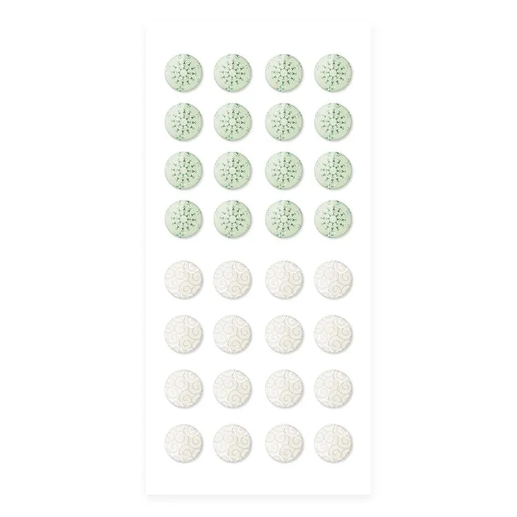Perles de r&eacute;sine 'Bretagne' (32pcs)