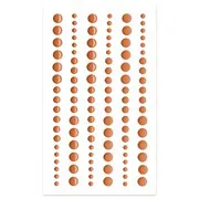 Perles de résine mattes & brillantes 'Blush'