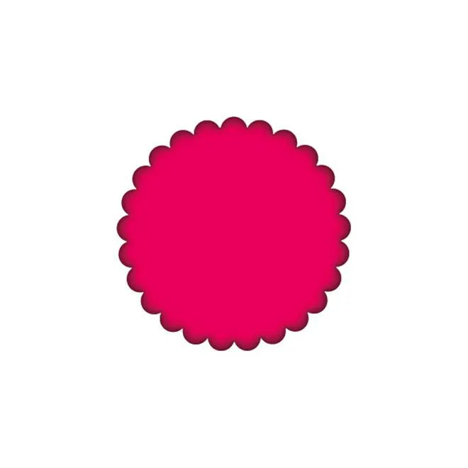 Perforatrice Figurine 'Rond bord festonné (2,54cm)