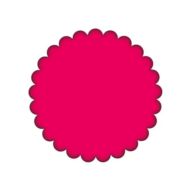 Perforatrice Figurine 'Rond bord festonné (3,81cm)