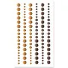 Perles de résine 'Chocolat'