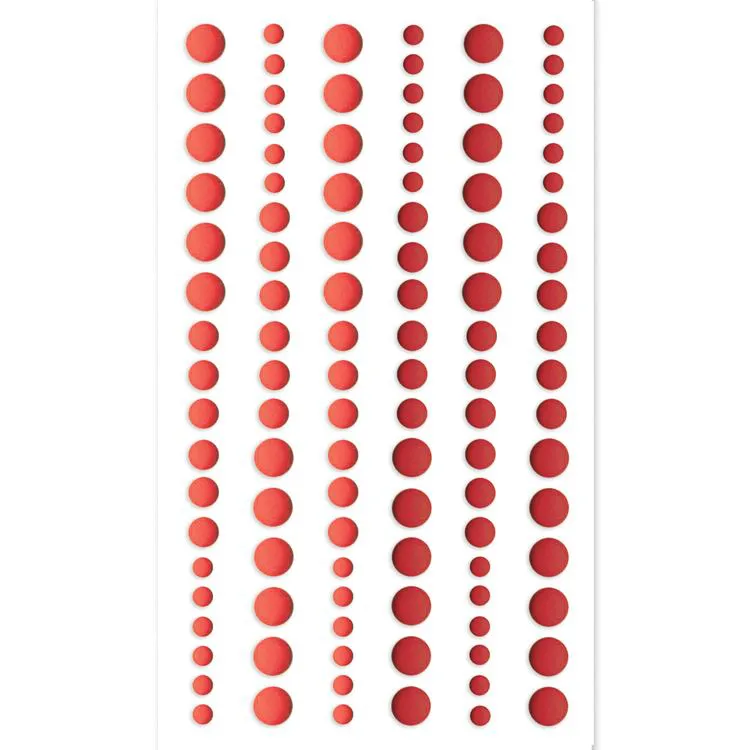 Perles de résine mat 'Amour'