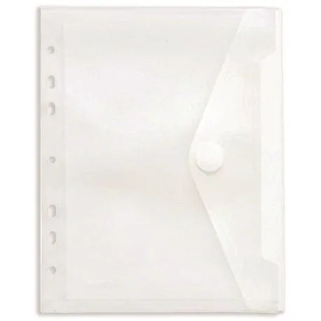 Pochette velcro perforée A4 