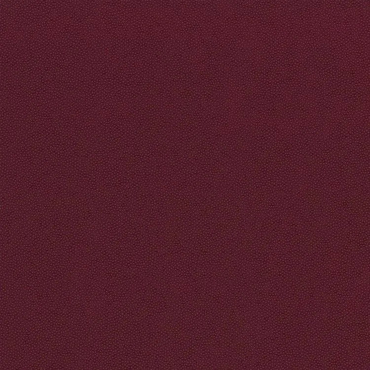 Duo de couvertures 34x34 - Effet cuir 'Bordeaux' 